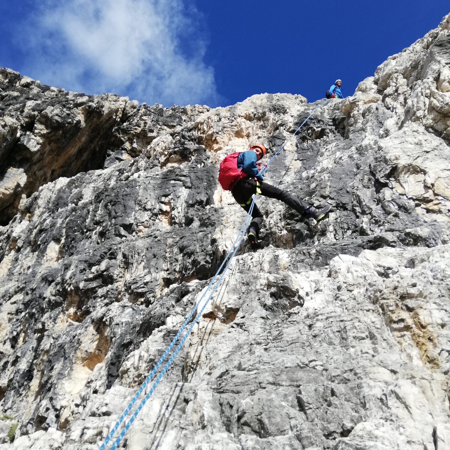 Attraversata cima Ambiez, cima Tosa