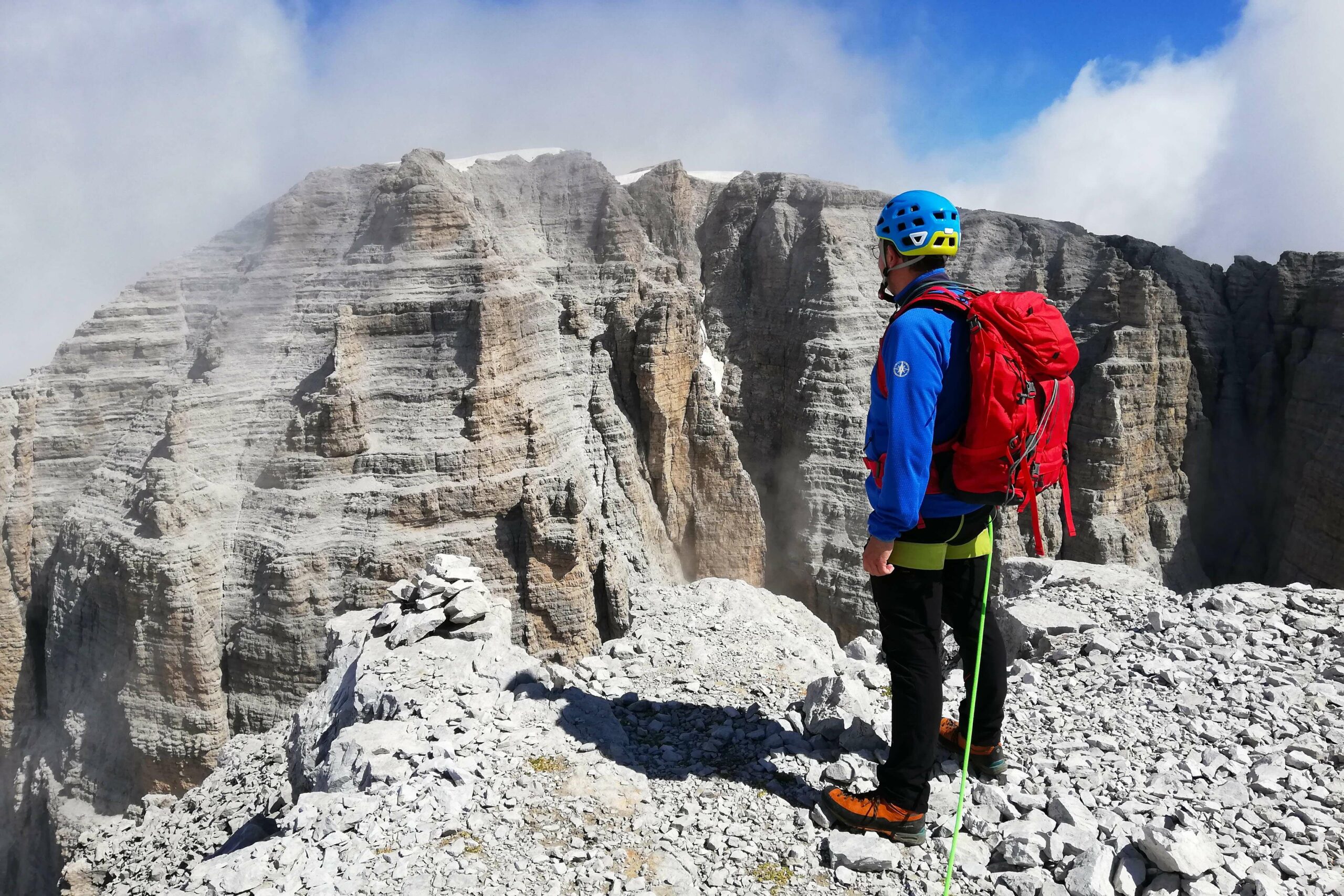 Ambiez peak – Tosa peak crossing