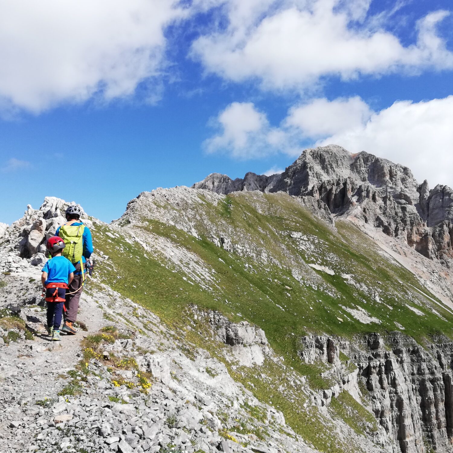 Via ferrata per bambini/e