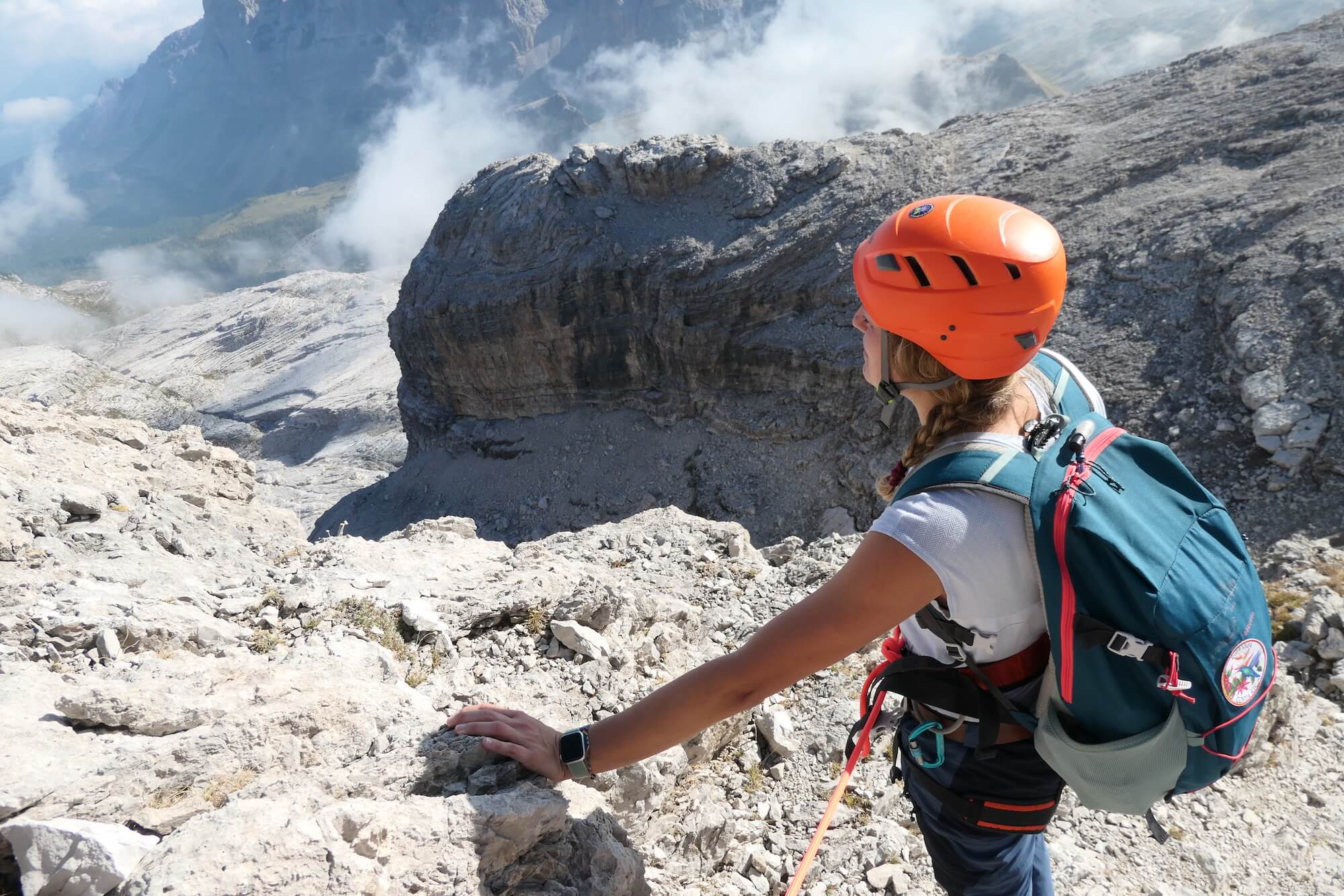 Grostè peak Via Normale