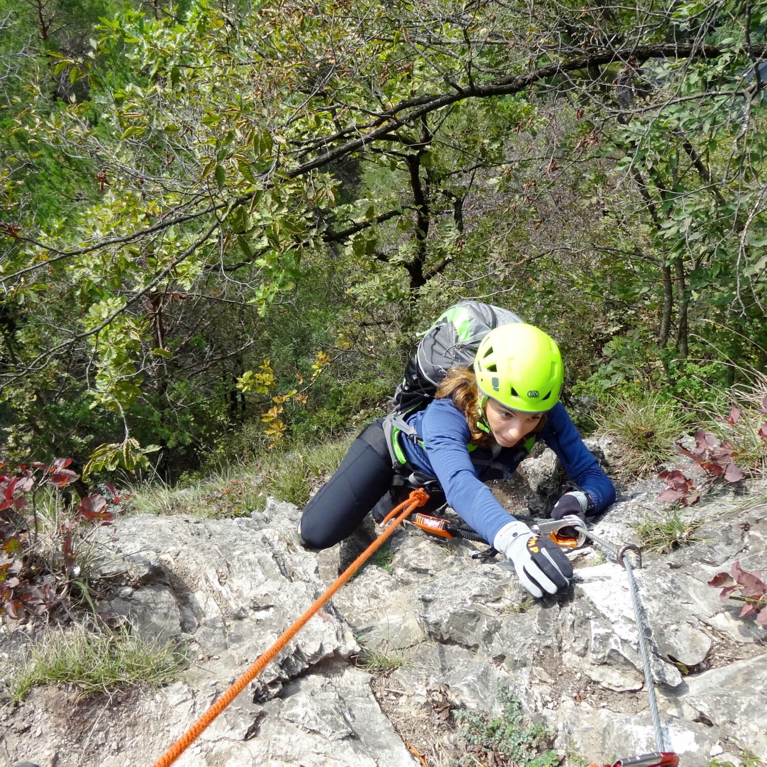 Via ferrata in Preore – Artpinistic path