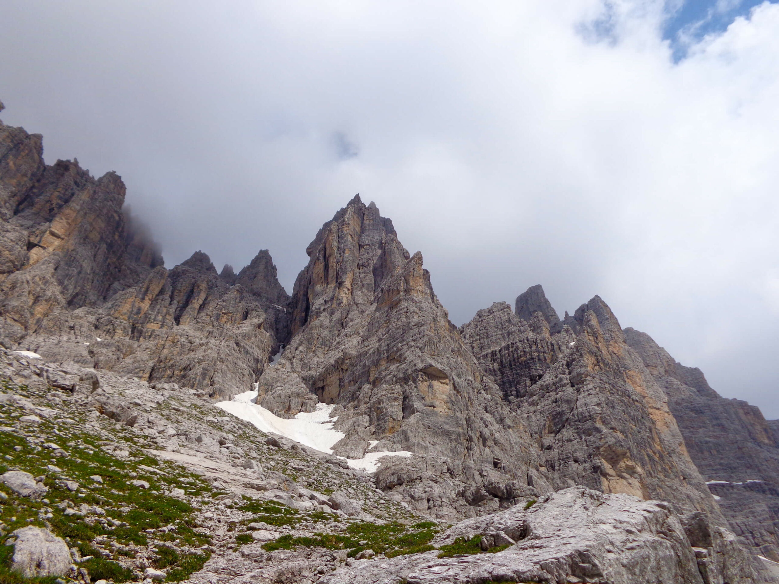 Via Hartman-Krauss, spigolo ovest al Campanile Alto